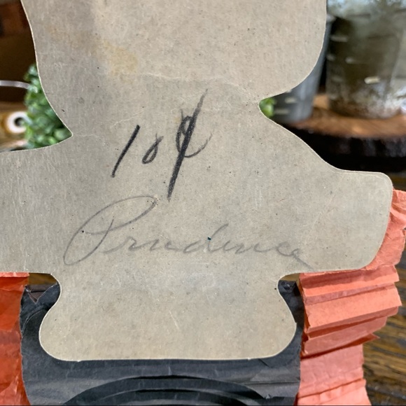 1940’s Beistle Halloween Dancing Cat Honeycomb Decor Party Decoration Original - Picture 10 of 13